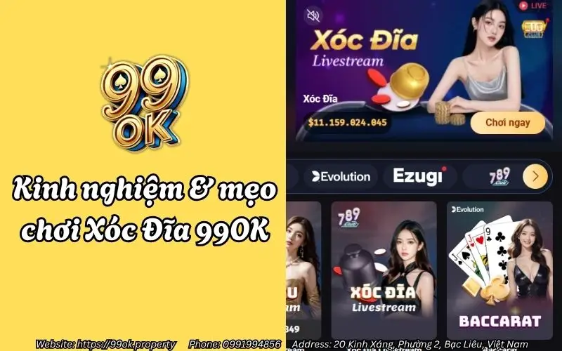 Xóc Đĩa 99OK – Trải nghiệm dân gian chuẩn hiện đại 4 kinh nghiem meo choi xoc dia 99ok